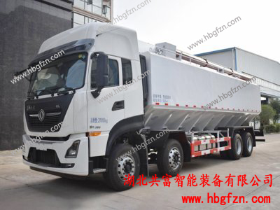 東風(fēng)天龍電動40方散裝飼料運輸車